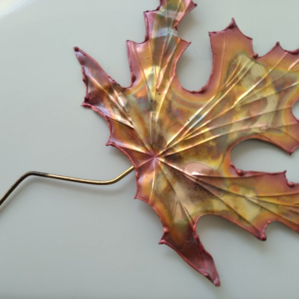 Tin Leaf Magnet